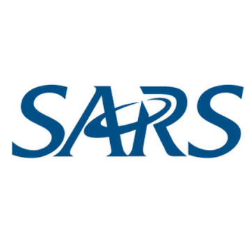 sars logos white